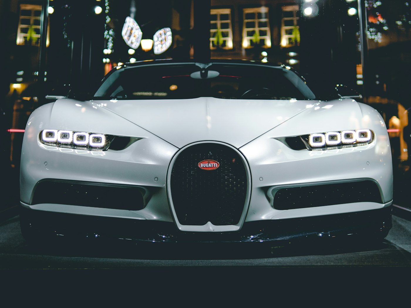 Orange performance car