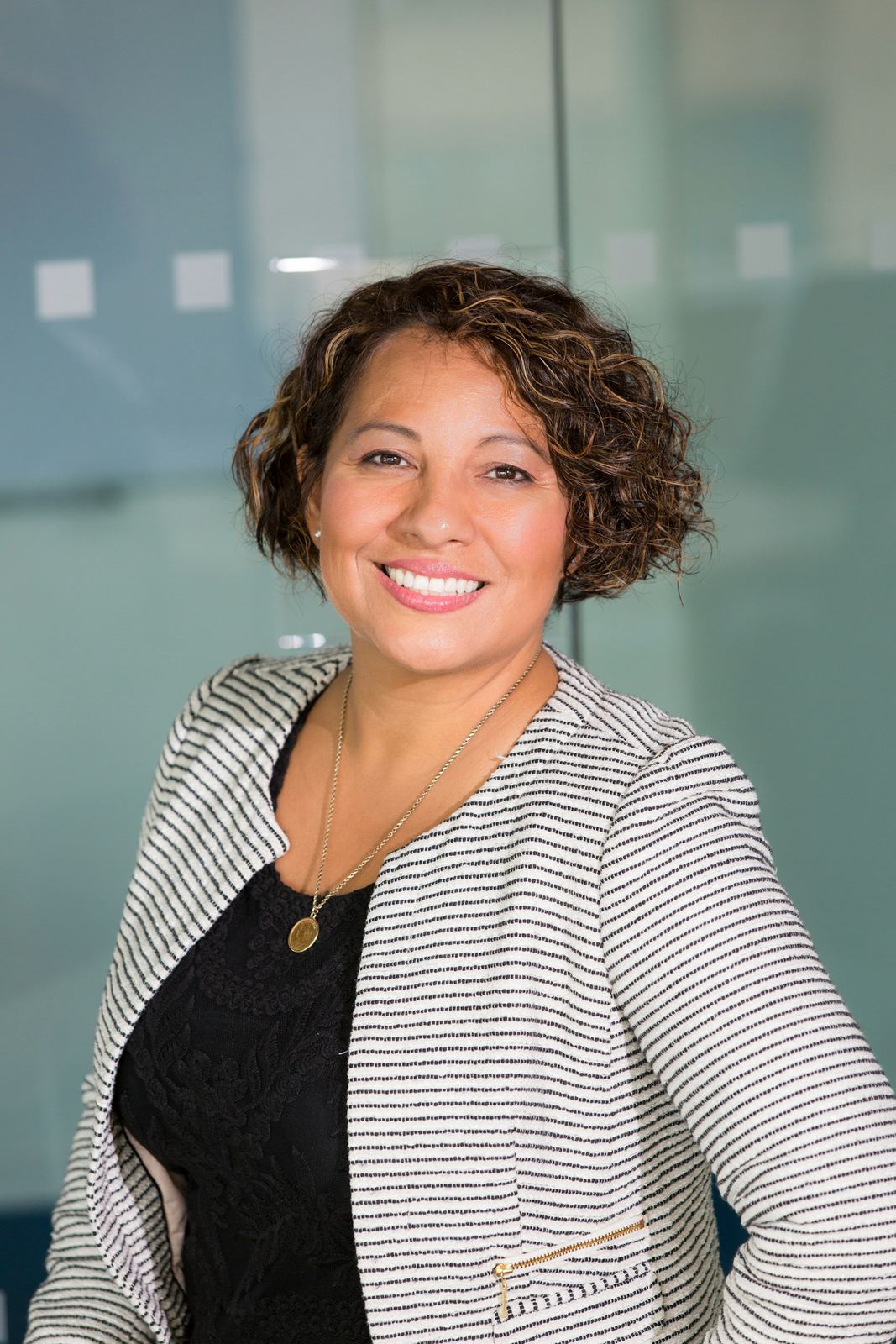 Advisor smiling during a coverage conversation